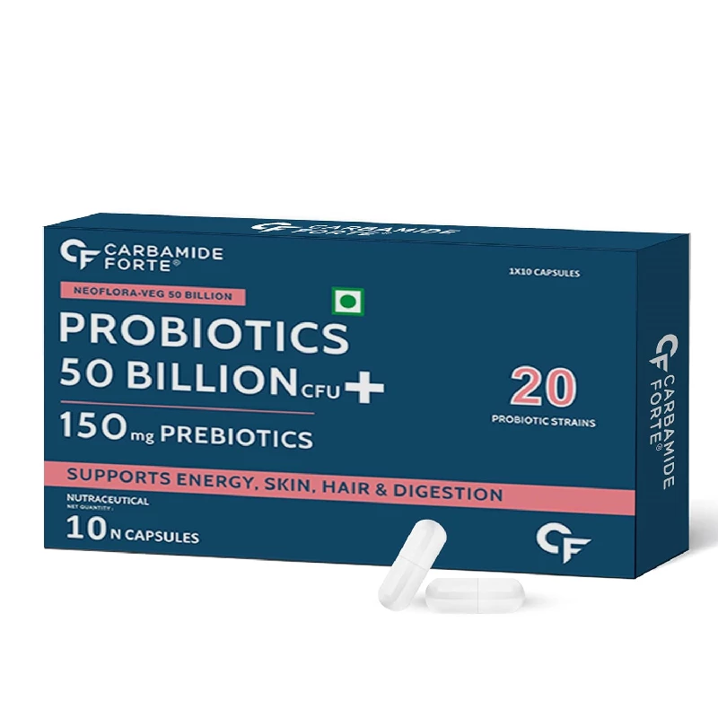 Carbamide Forte Probiotics Supplement 50 Billion for Women & Men